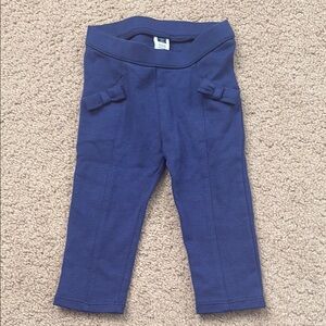 Baby Ponte Blue leggings
